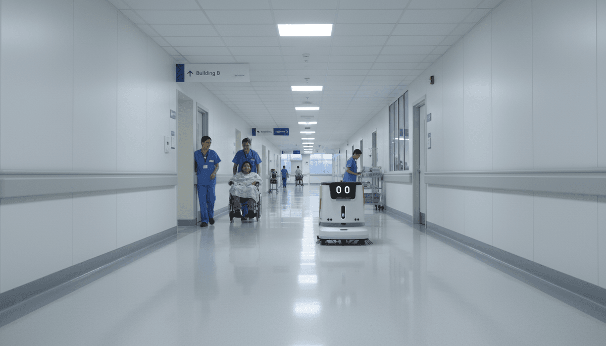 Reinigungsroboter für Krankenhäuser